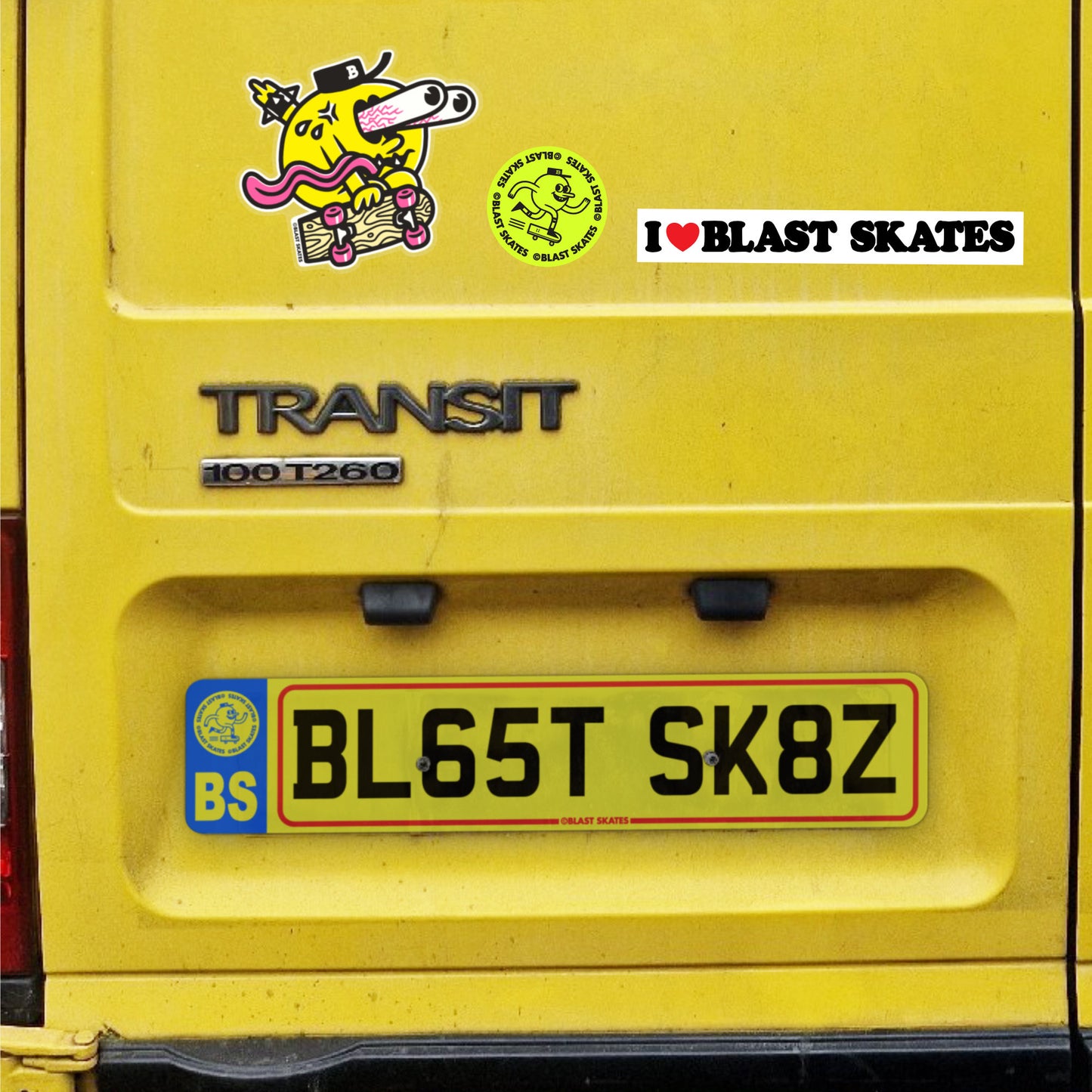ACID BLASTER XL STICKER