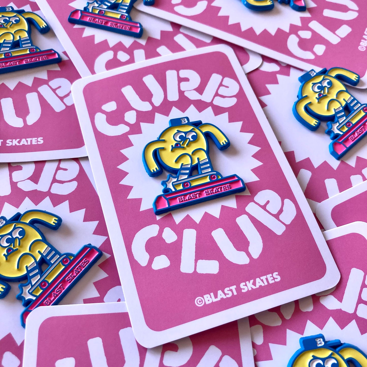 CURB CLUB ENAMEL PIN