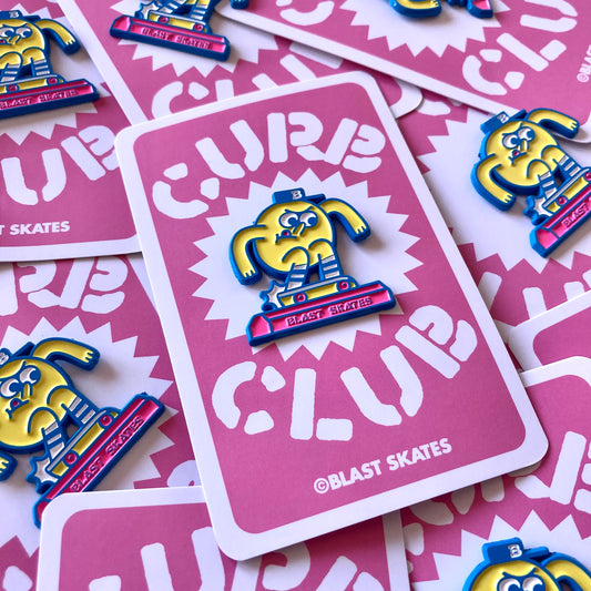CURB CLUB ENAMEL PIN