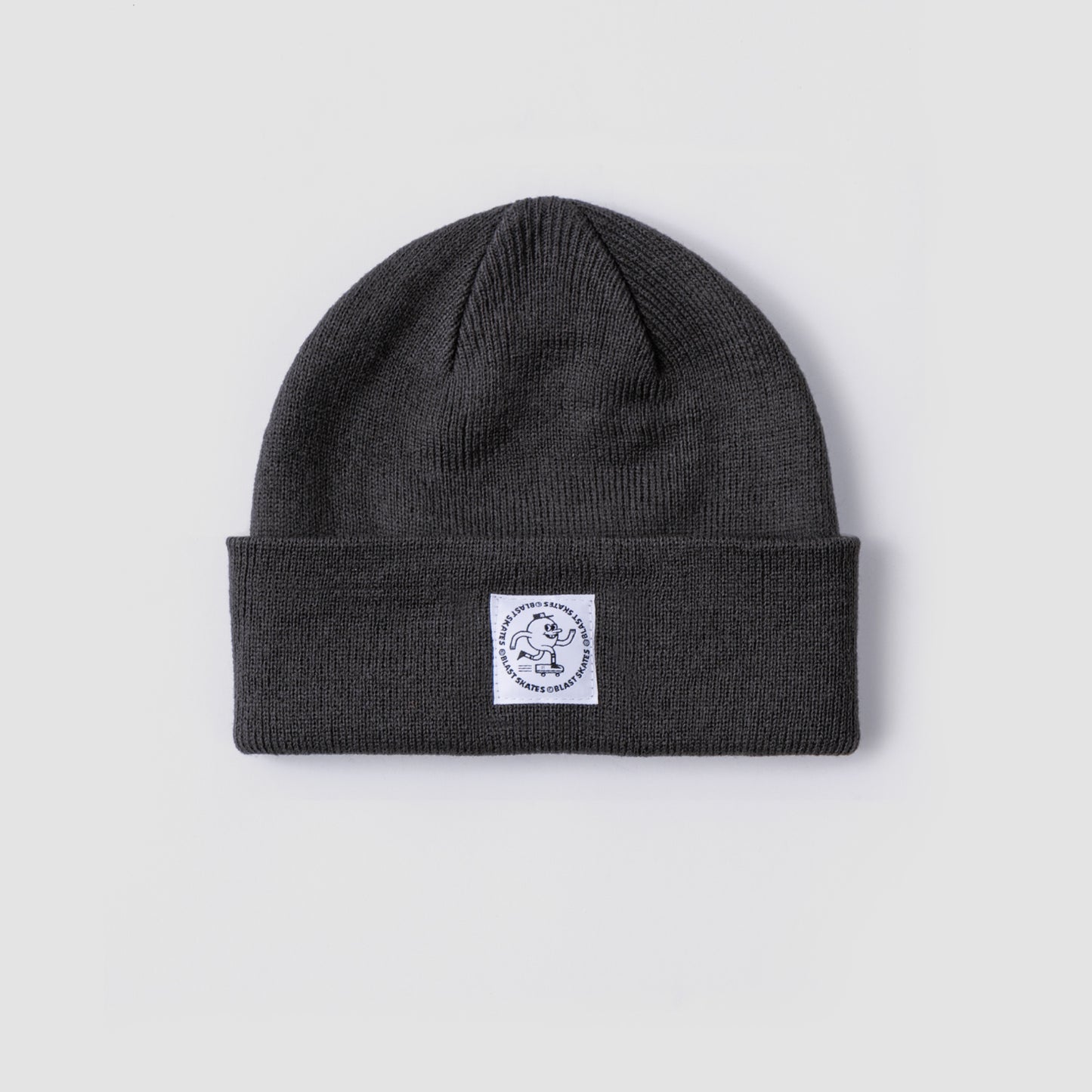 Charcoal Round Logo Beanie