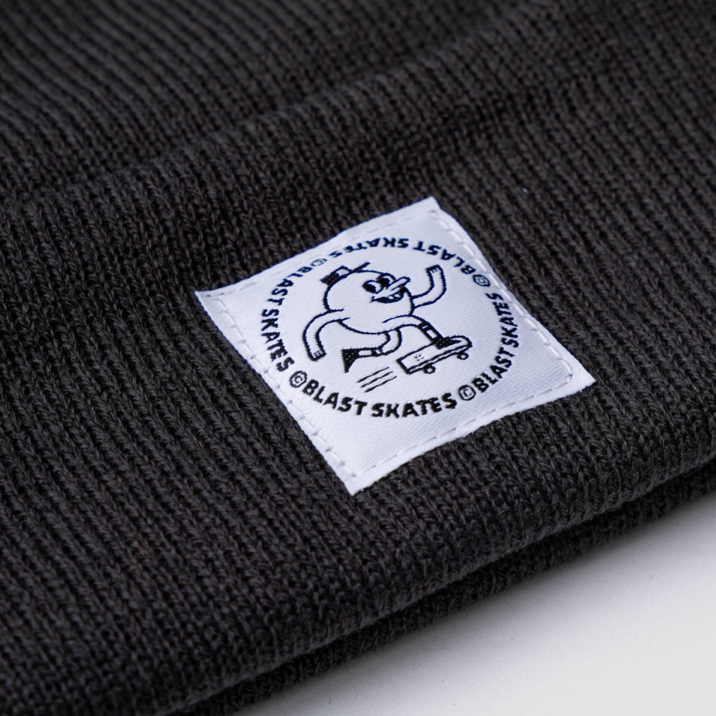 Charcoal Round Logo Beanie