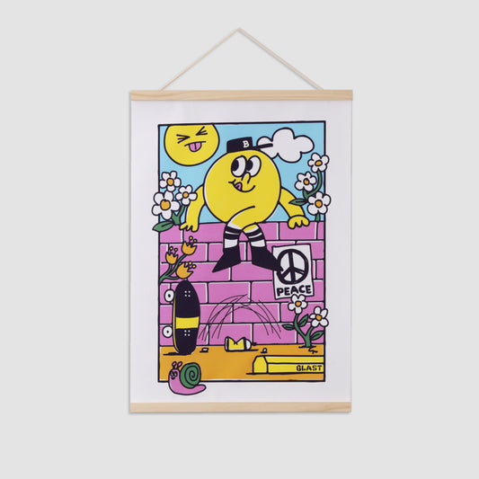 HUMPTY DUMPTY A2  CANVAS PRINT