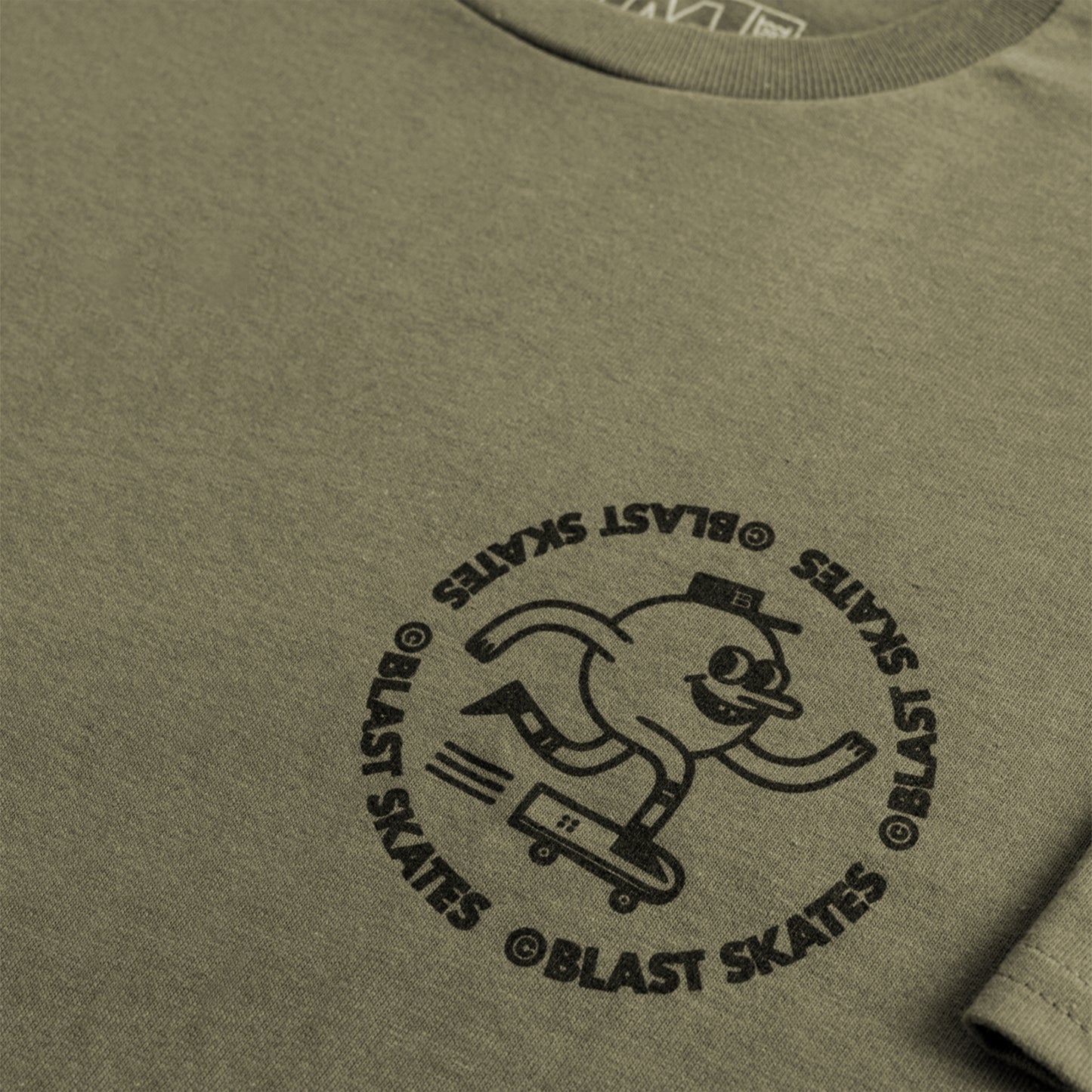 MOSS CLASSIC ROUND LOGO T-SHIRT