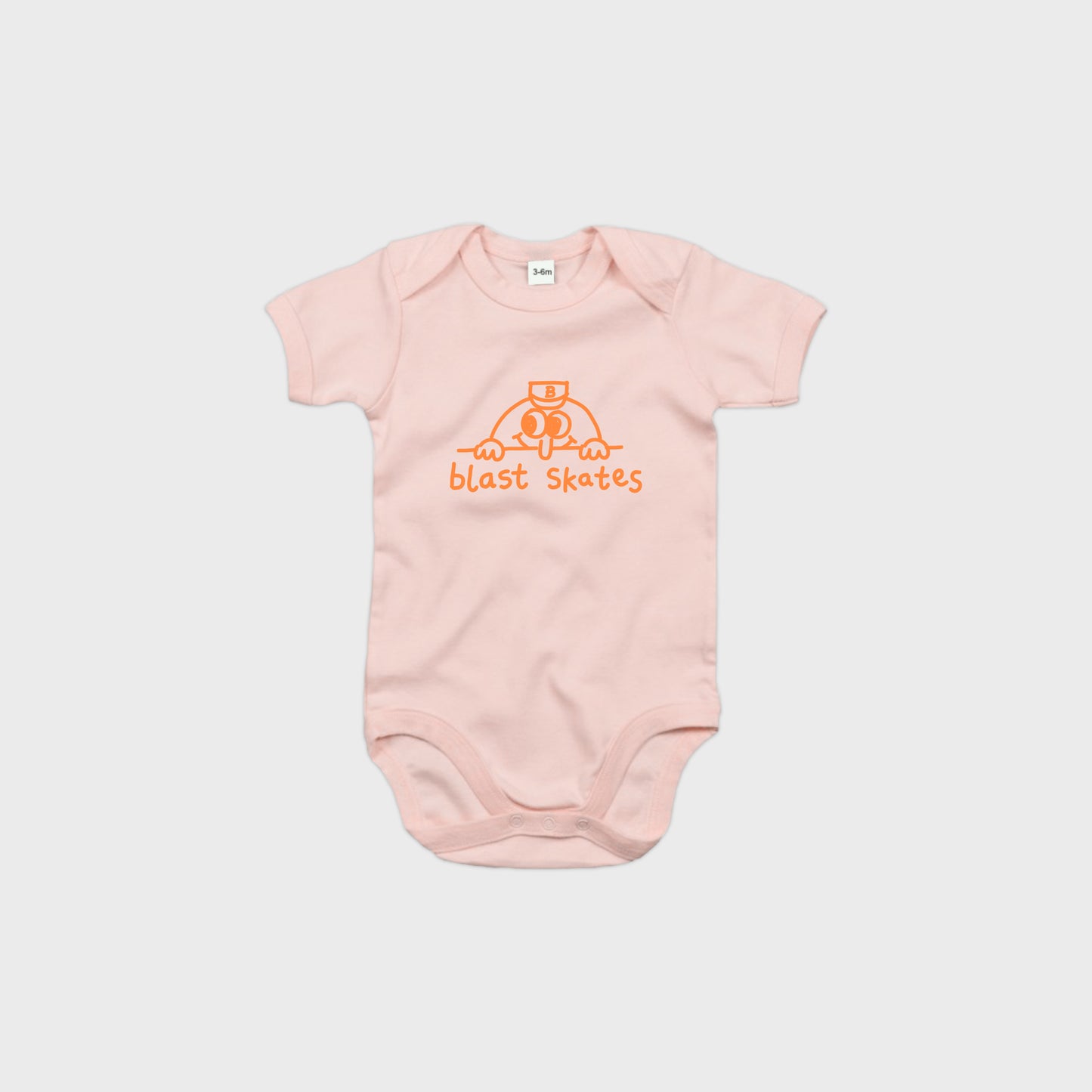 KAWAII BABY VEST - SOFT PINK