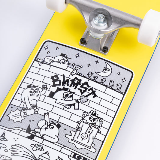 KIDS 'COLOUR ME IN' POPSICLE COMPLETE