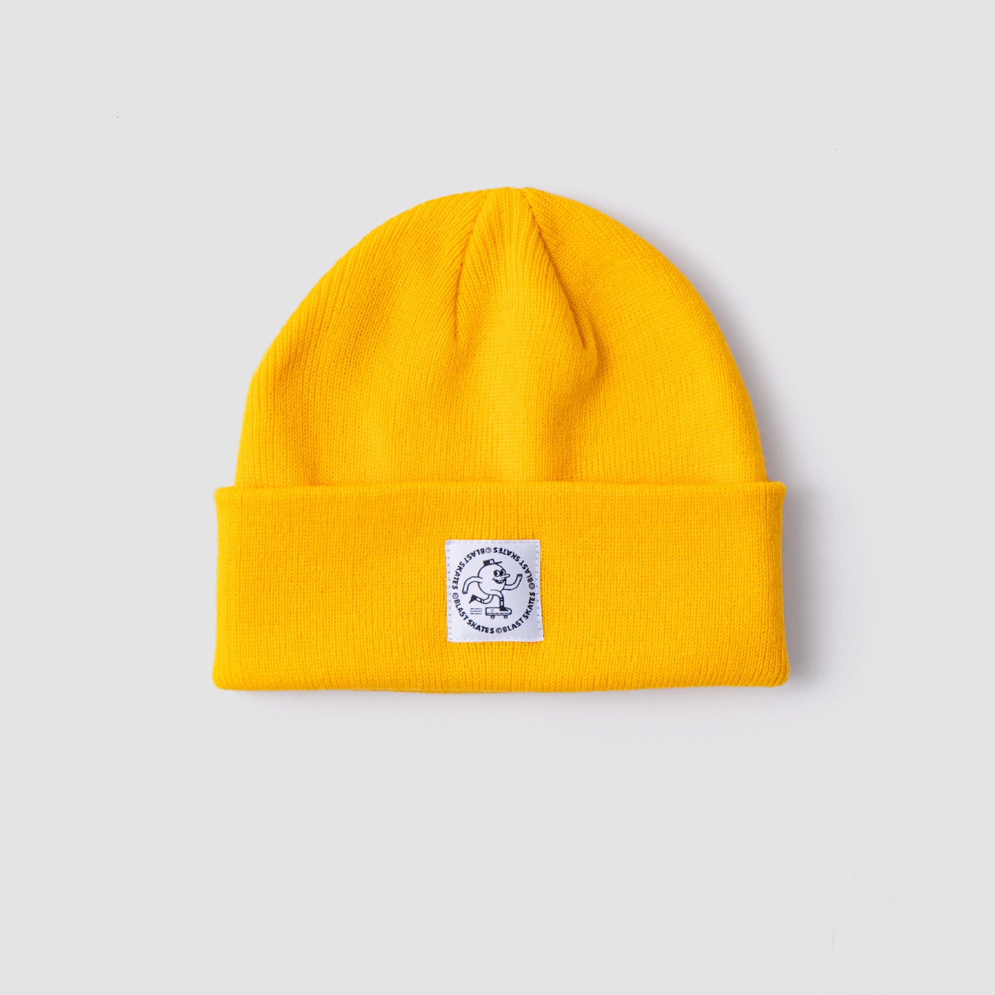 Yellow Round Logo Beanie