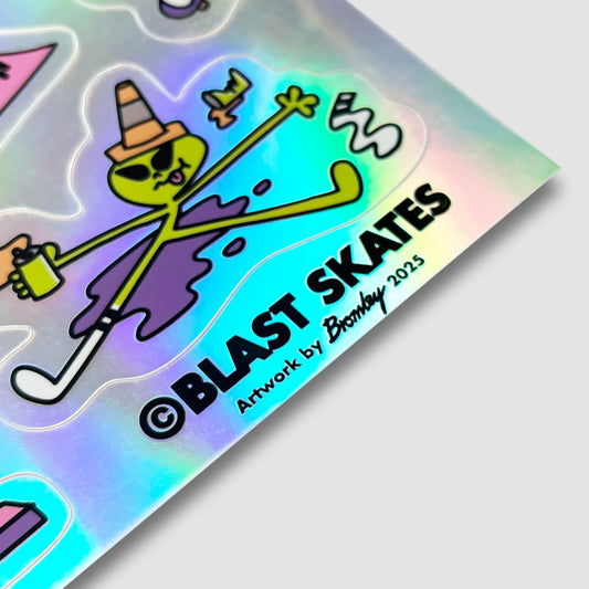 ALIEN DEMO STICKER SHEET