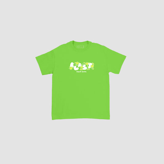 KIDS BUBBLE TRIX T-SHIRT (LIME)