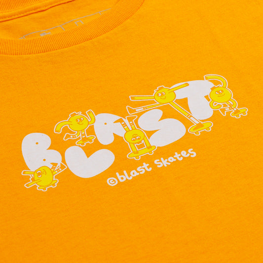 KIDS BUBBLE TRIX T-SHIRT (YOLK)