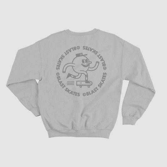 ASH ROUND LOGO CREW NECK