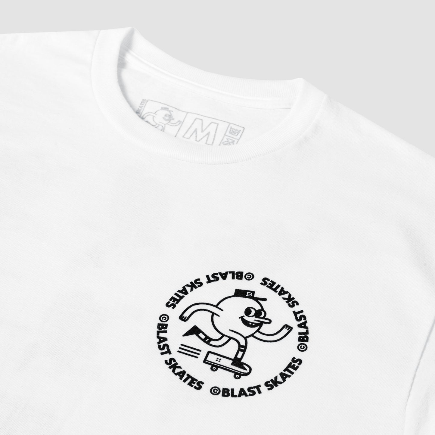 MASCOT STUNTS T-SHIRT WHITE