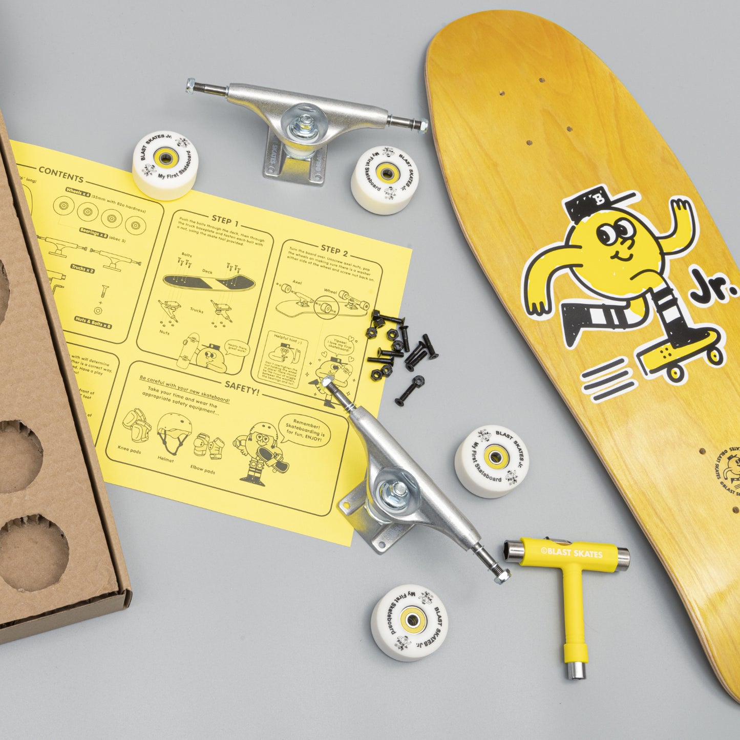 MY FIRST SKATEBOARD