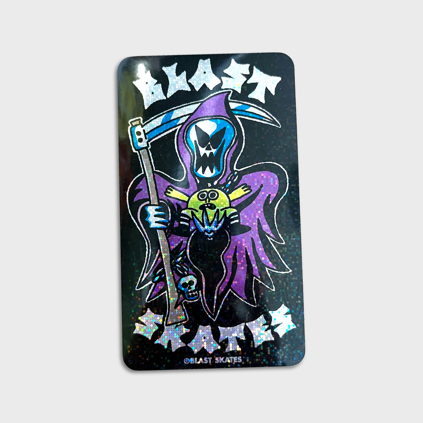 GLITTER REAPER STICKER