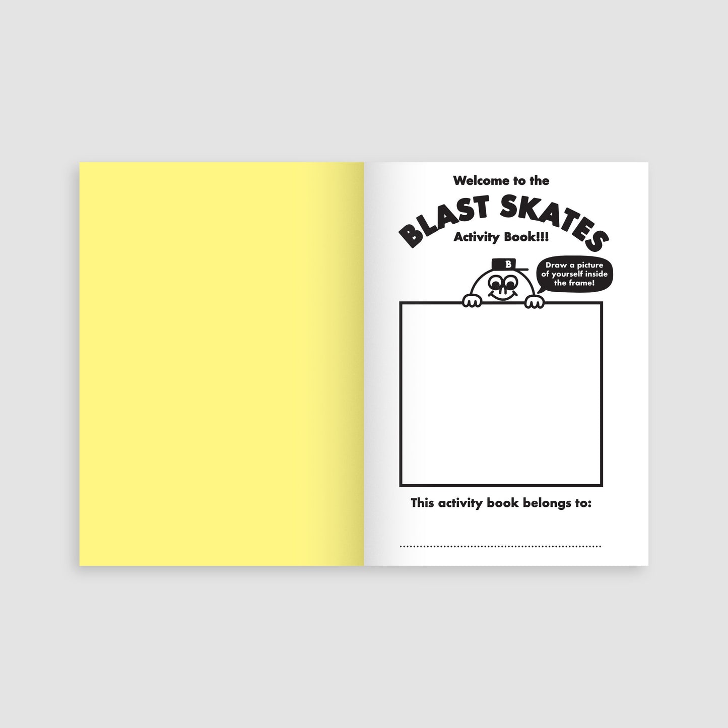 BLAST SKATES KIDS ACTIVITY BOOK