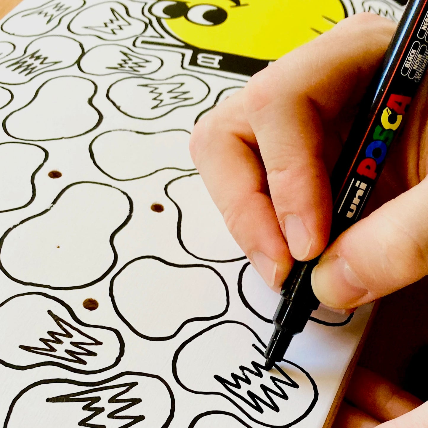 MASCOT LOGO DOODLE DECK