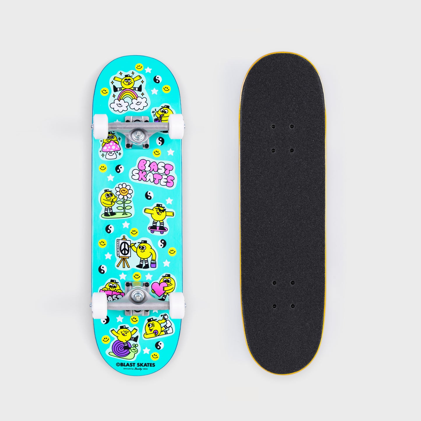 GR8 TIMES KIDS COMPLETE (NEON TEAL)