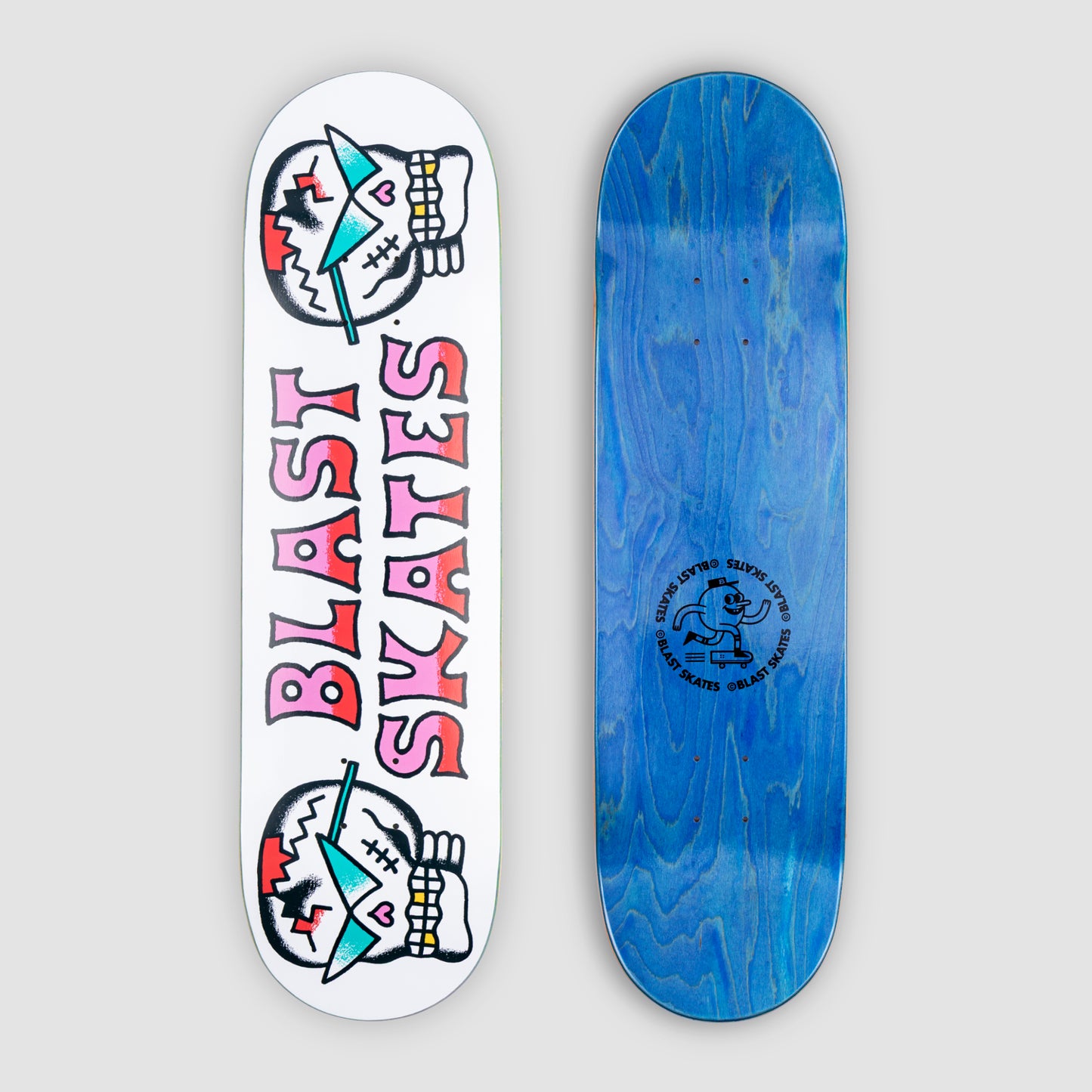 SKULLS TWIN TAIL DECK (ASSORTED SIZES)