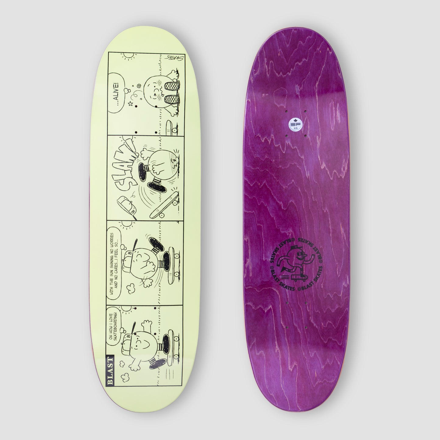 9.25" CLASSIC SKATEBOARDING DECK (PRE-ORDER)