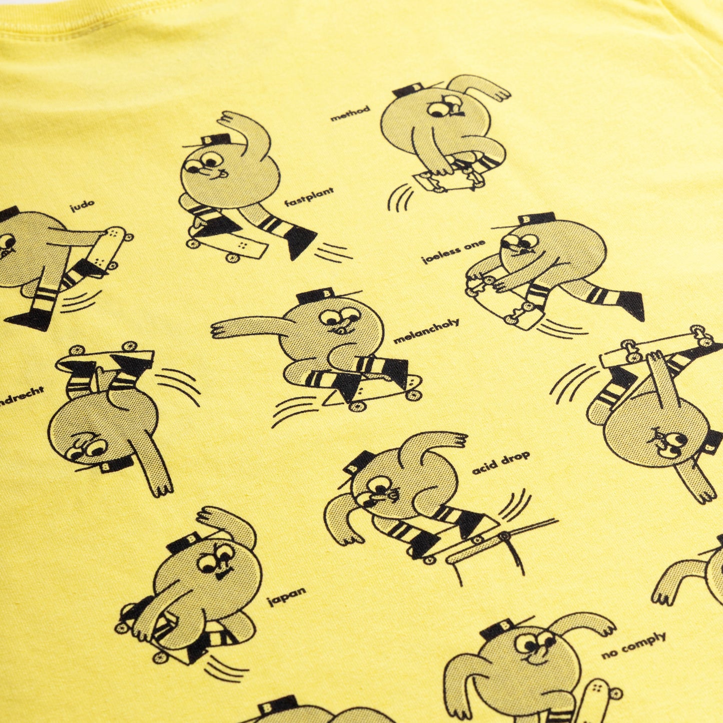 MASCOT STUNTS T-SHIRT SOFT YELLOW