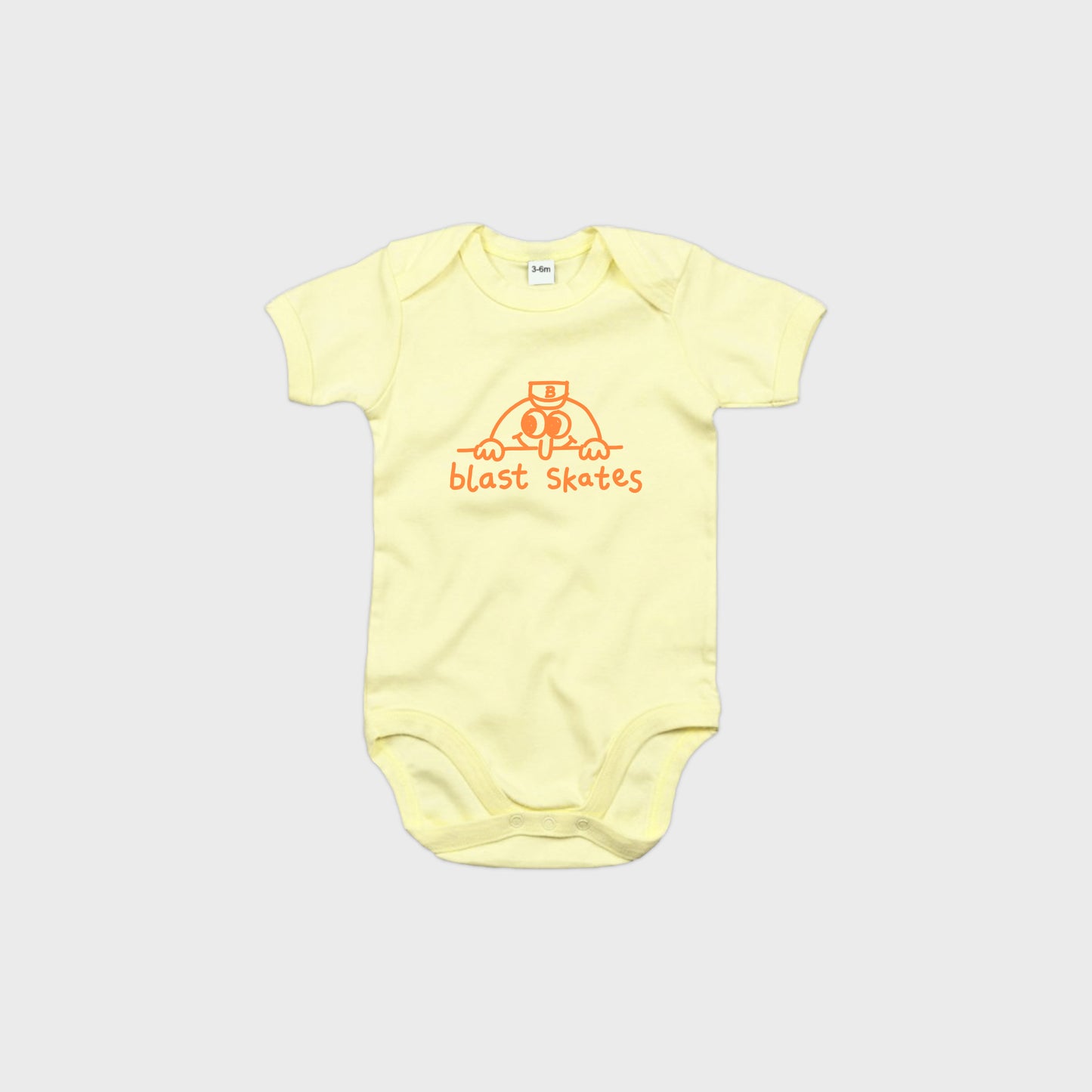 KAWAII BABY VEST - SOFT YELLOW