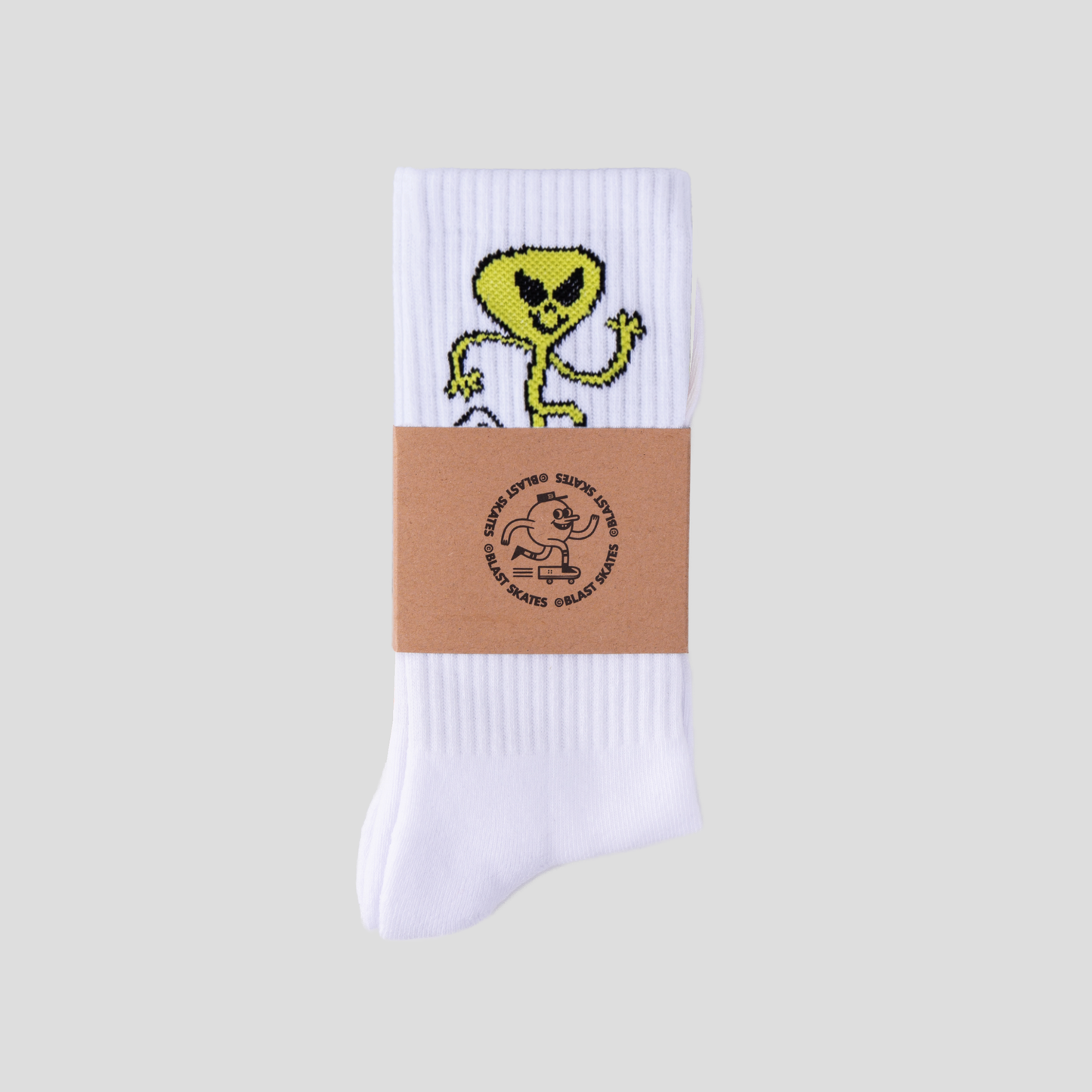 ALIEN MASCOT SOCKS