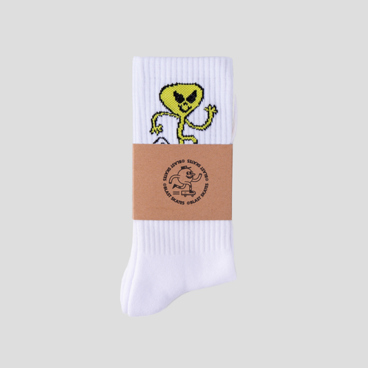 ALIEN MASCOT SOCKS