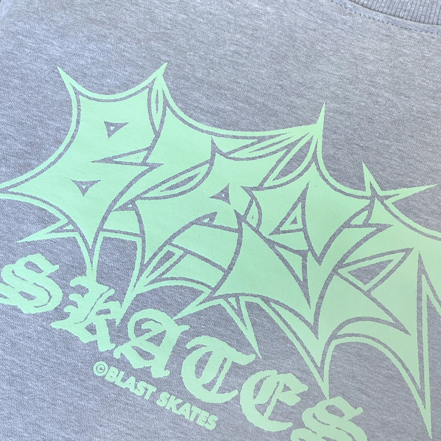 GNARZONE CREW NECK (ASH GREY)