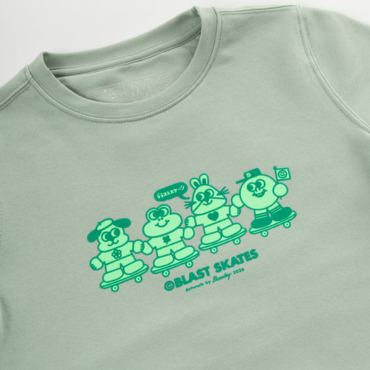 KIDS MINI BUDDIES CREW NECK SWEATSHIRT