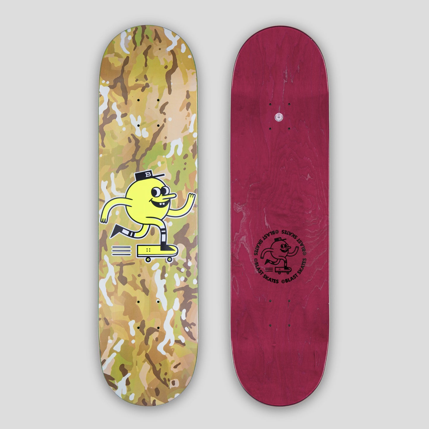 8.5” CAMO MASCOT DECK