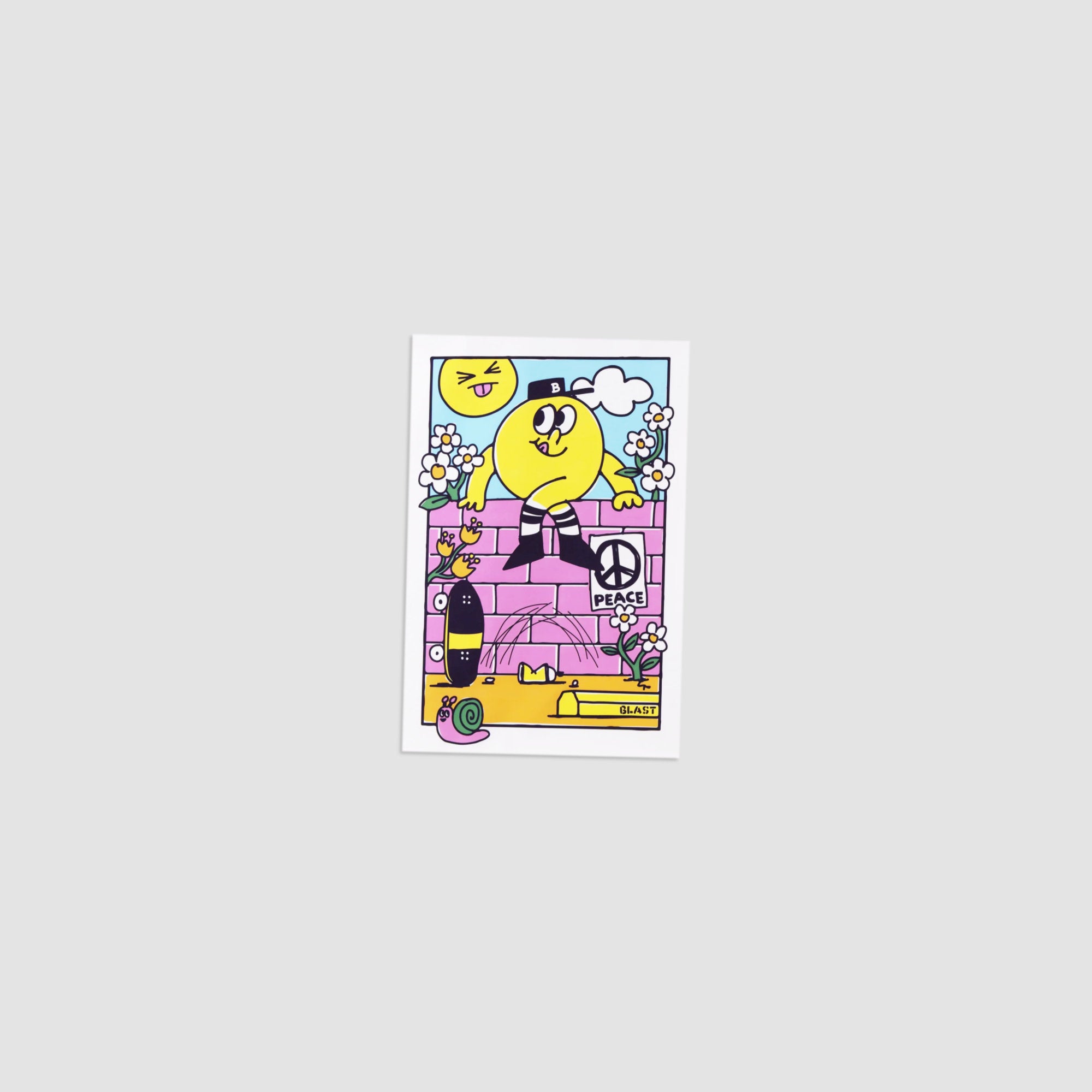 HUMPTY DUMPTY STICKER – BLAST SKATES UK