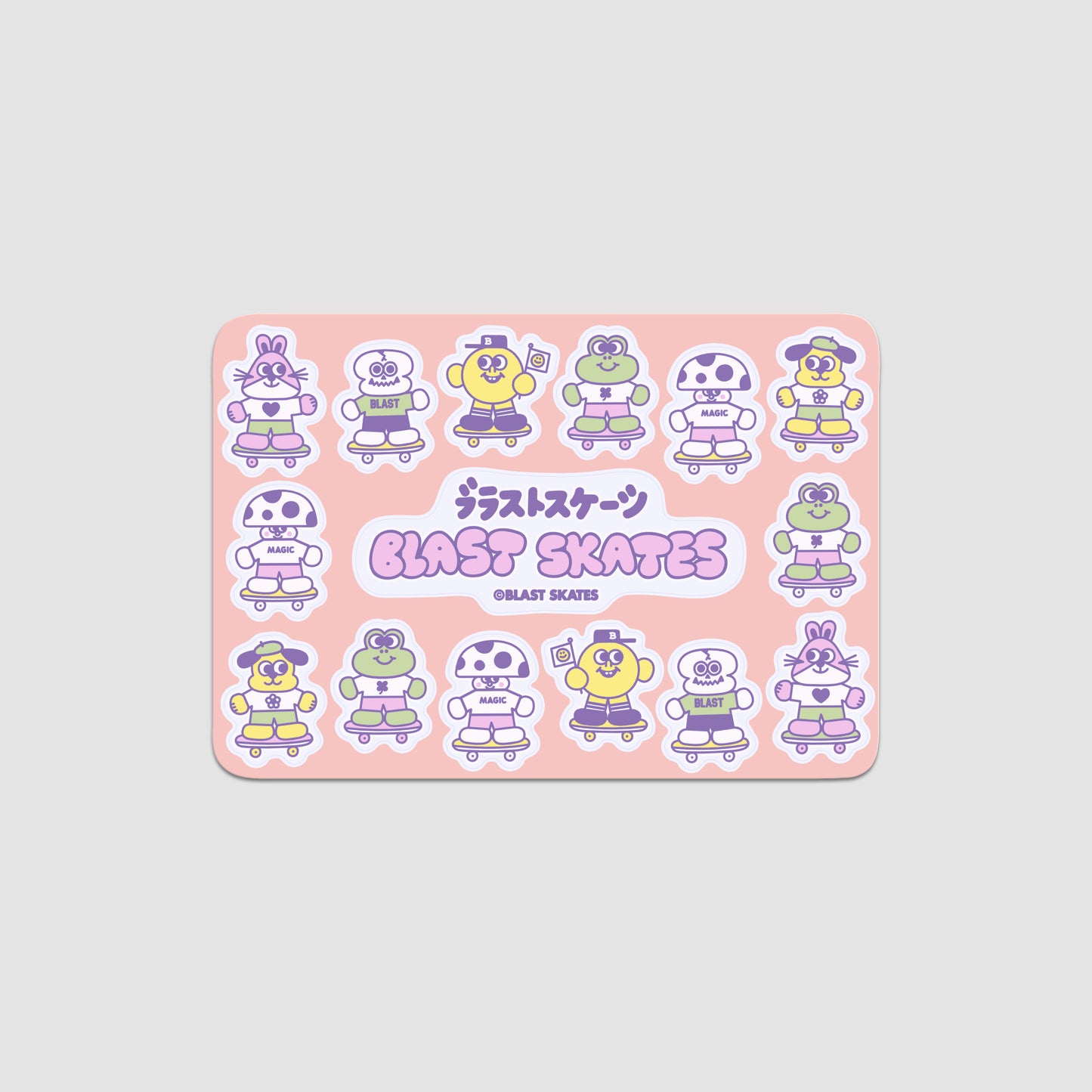 MINI BUDDIES STICKER SHEET