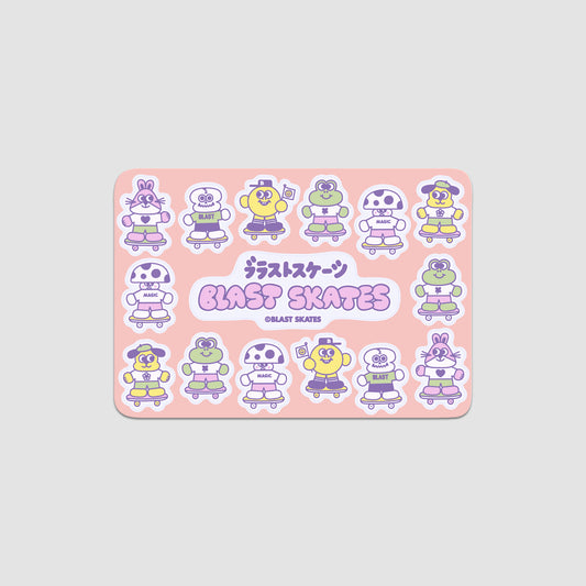MINI BUDDIES STICKER SHEET