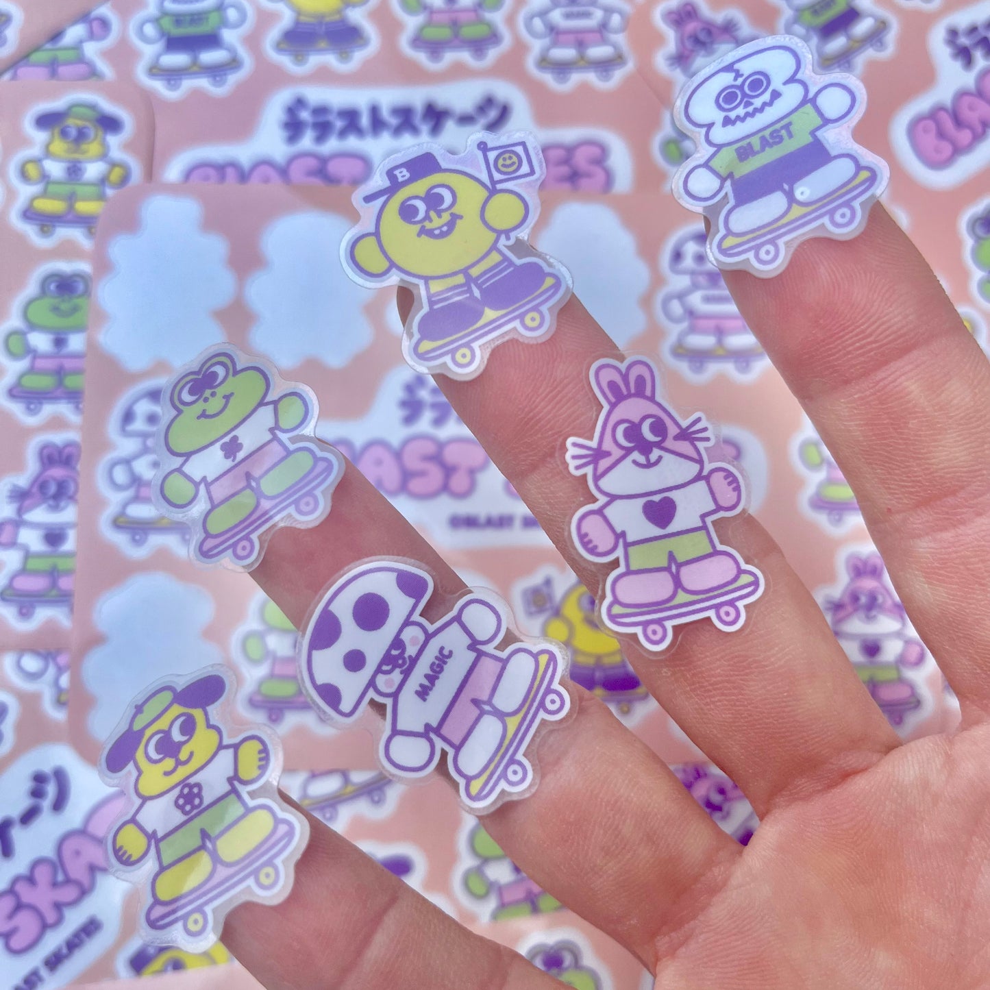 MINI BUDDIES STICKER SHEET