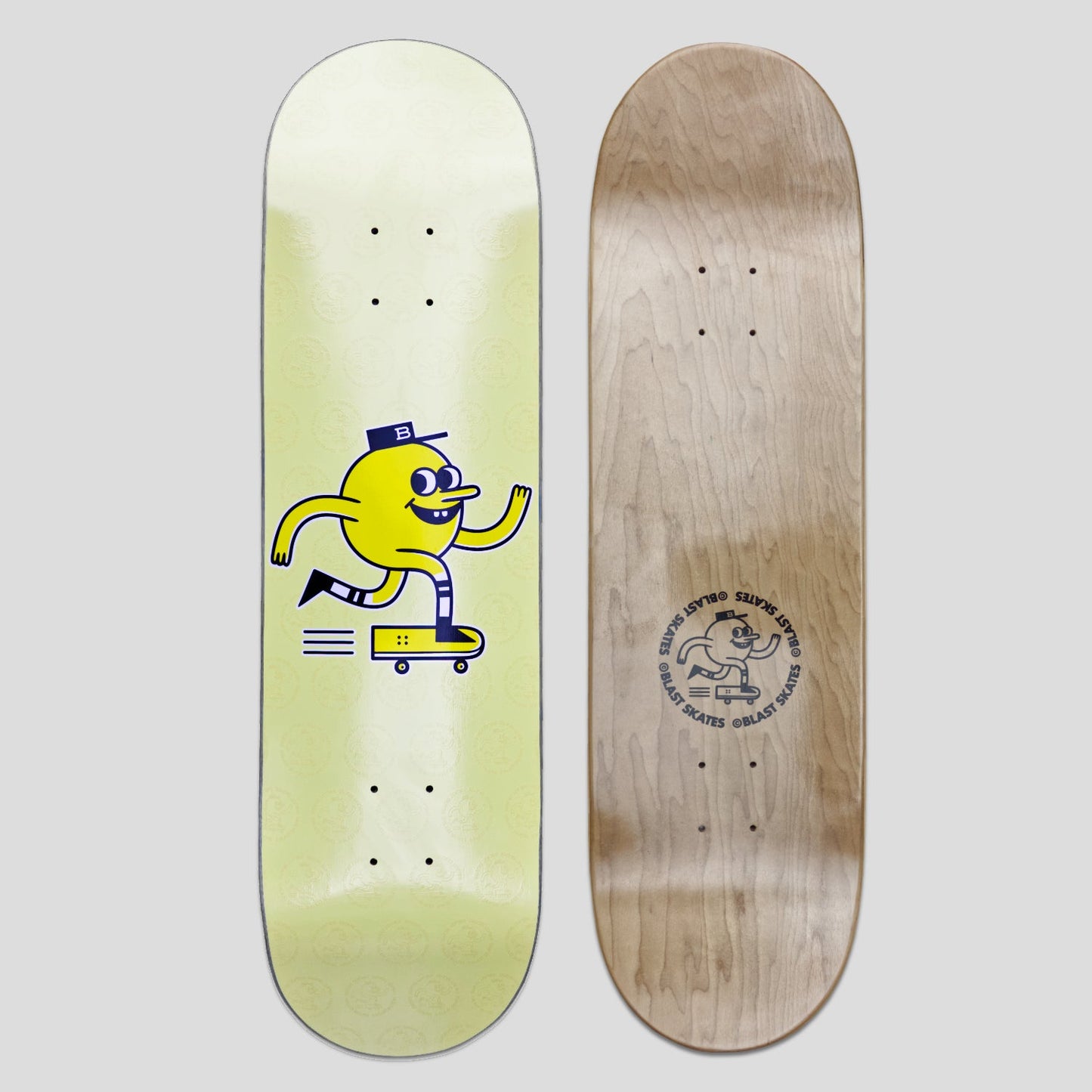 PASTEL DEBOSS MASCOT LOGO DECK